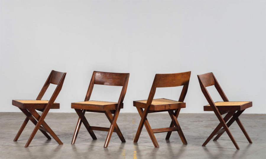 Library chairs, ca. 1955 © Laffanour - Galerie Downtown