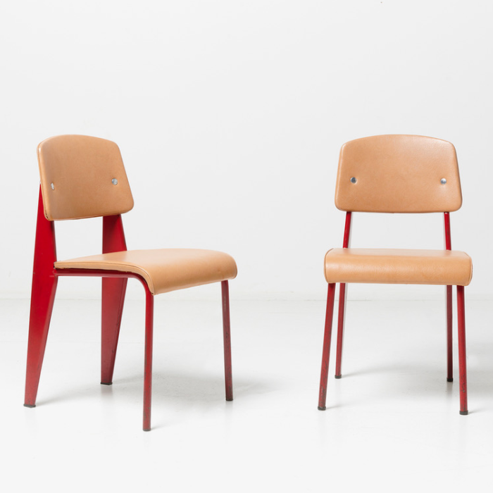 'Standard' chairs Jean Prouvé
